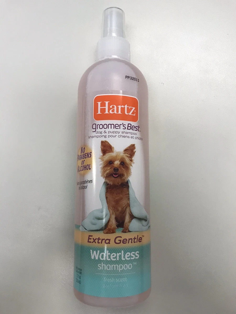 Hartz Groomer s Best 3 in 1 Waterless Dog Shampoo 12 fl oz. Extra Gentle
