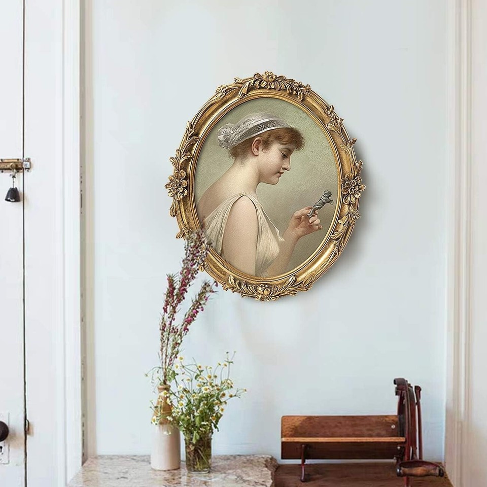 Oval Antique Photo Frames 8X10,Vintage Picture Frame 10X8 in Gold eBay