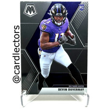 2020 Panini Mosaic Football DEVIN DUVERNAY #232 RC Base Rookie Baltimore RAVENS