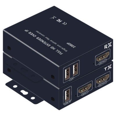 Up to 20Km, 1080P HDMI Extender Single-mode SC Optic Fiber Video Audio Extension