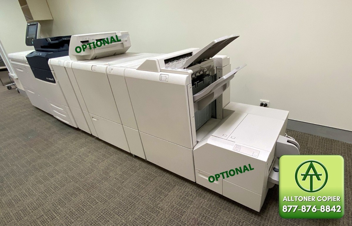 Xerox Versant 180 Press 2 Tray Feeder Interposer Booklet Finisher