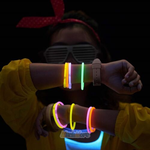 300x LED Stab Schaumsticks Set Aufleuchten Blinken im Dunkeln Partybedarf - Bild 26 von 28