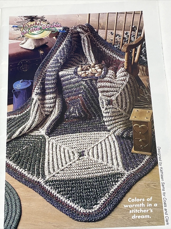 Crochet Home & Holiday November 2001 Magazine Crochet Pattern - Image 3 of 4