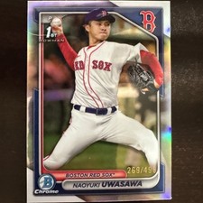 2024 Bowman Chrome - Prospects Naoyuki Uwasawa #BCP-171 Refractor /499 (RC)