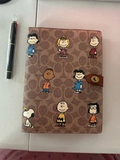 Brown Cartoon Characters Notebook Cover A5 Size