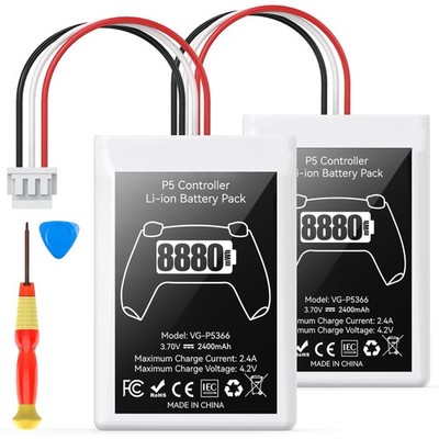 Kosker PS5 Controller Battery Replacement Kit Compatible with PlayStation 5 O...