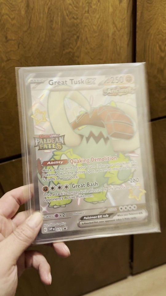 giant pokemon card sleeve Amazon.com: Jumbo Card Sleeves (40pk Jumbo Sleeves - Large