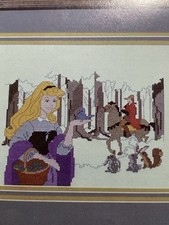 Disney Princess Aurora- Sleeping Beauty Counted Cross Stitch Pattern