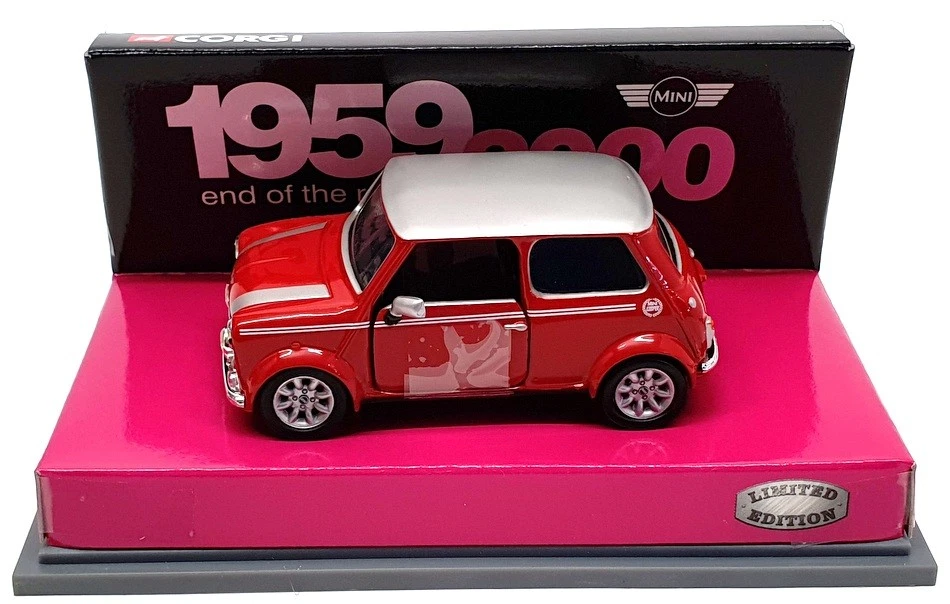 Corgi 1/36 Scale 04509 - Mini Classic Edition 1959-2000 - Red/Grey - Image 4 of 4