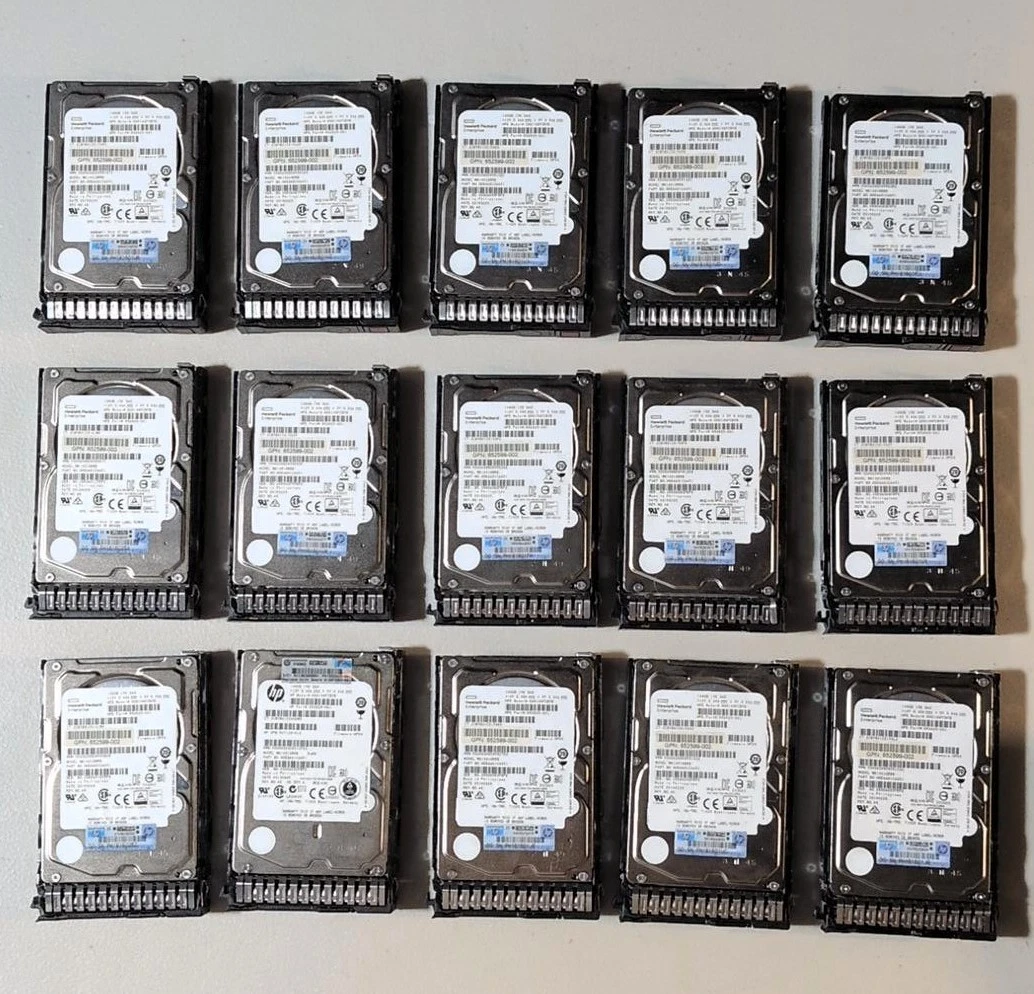 25+ SAS Internal Hard Disk Drives 146 GB Storage Capacity for sale