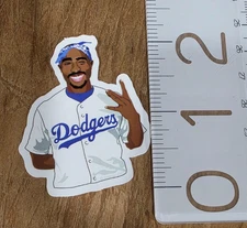 ⚾TUPAC Decal Shohei TUPAC STICKER LA Dodgers Sticker MLB Baseball 2pac Shakur