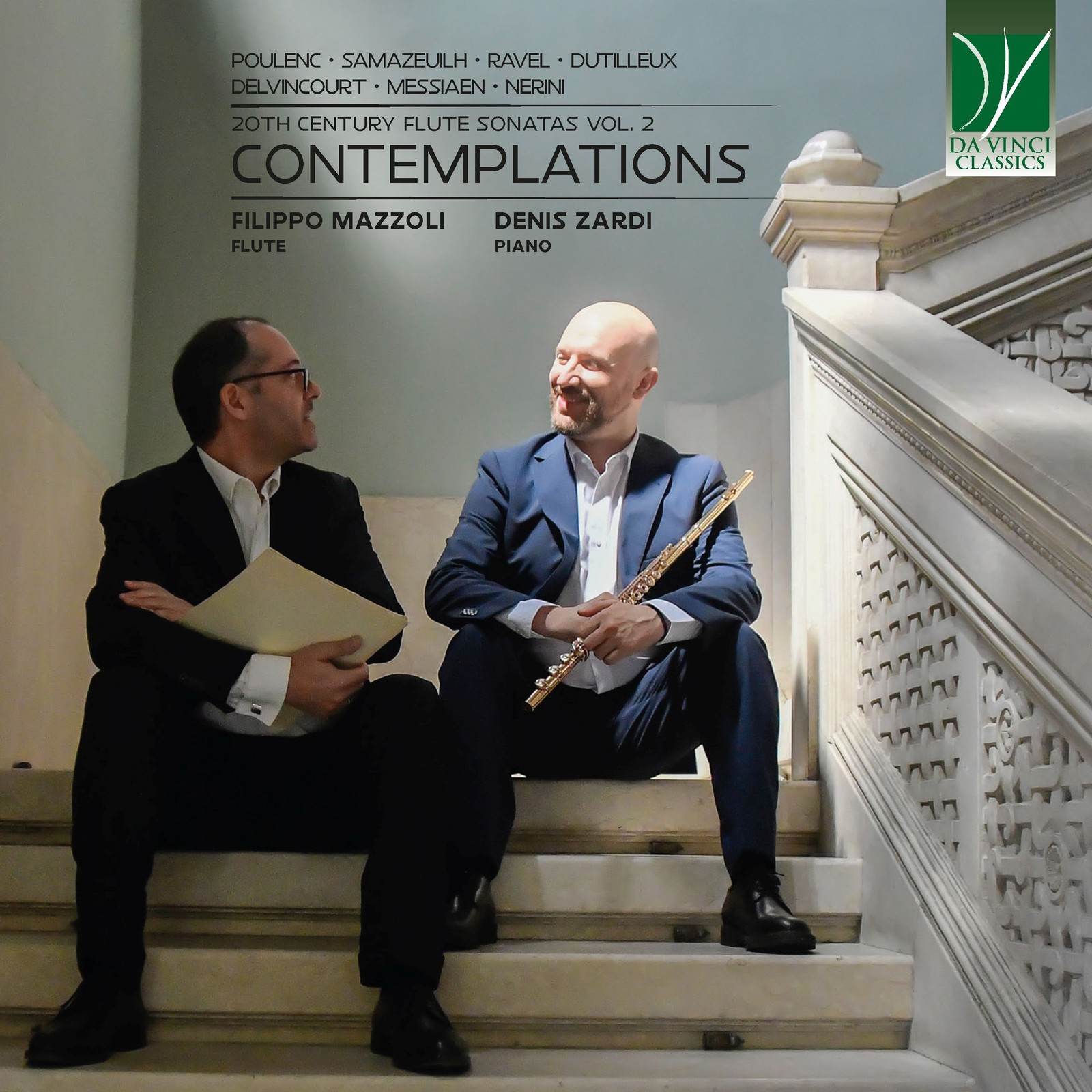 Filippo Mazzoli, Denis Zardi - 20TH Century Flute Sonatas Vol. 2: Contemplations