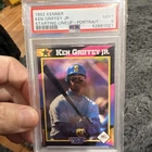 1992 Kenner KEN GRIFFEY JR. Starting Lineup Batting PSA 9
