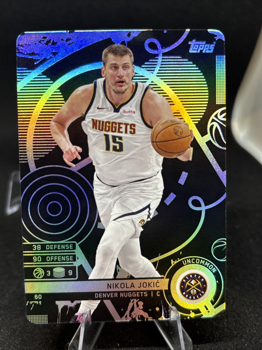 2025-26 NIKOLA JOKIC 🔥 Black UNCOMMON Topps Match Attax #60