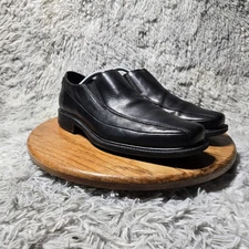 Rockport Mens Size 11M Slip On Dress Shoes Formal Black Leather Loafers K70831