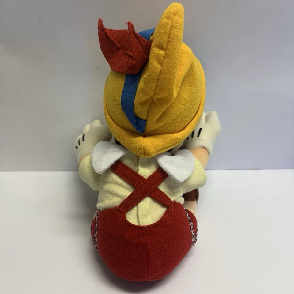 Vintage Disney Pinocchio Plush Toy Disneyland Walt Disney World Korea 1980s Rare - image 2 of 4