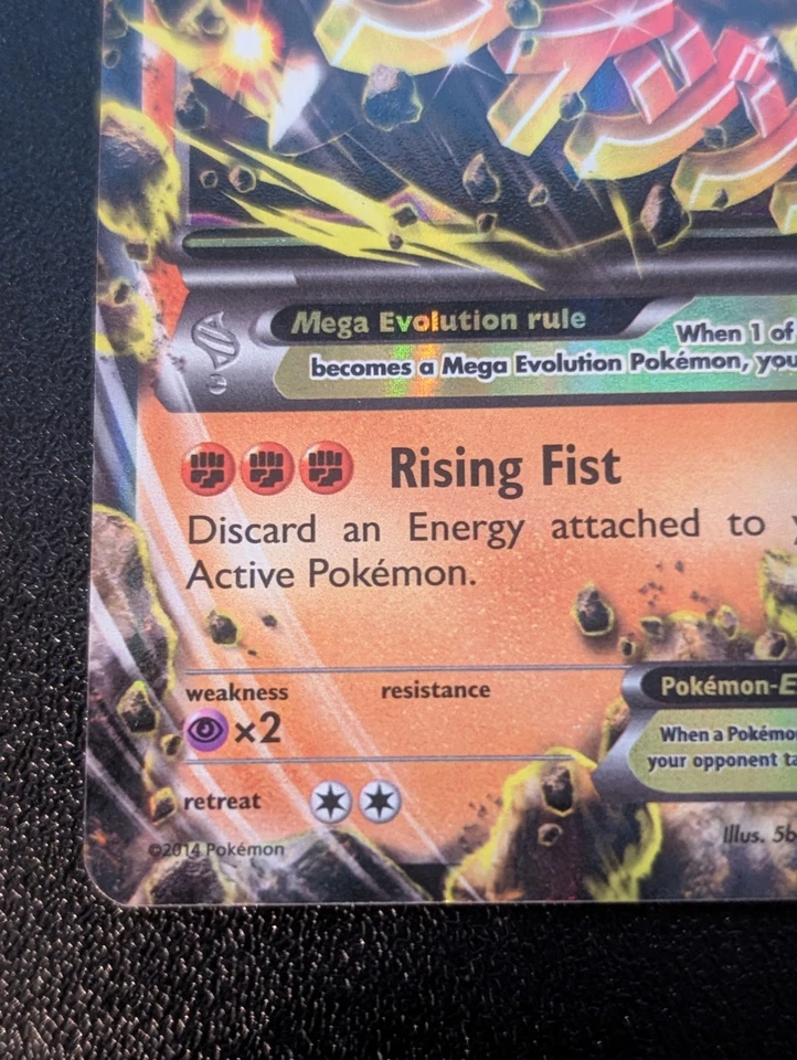 M Lucario EX 55/111 XY - Furious Fists Holo - Image 4 of 4
