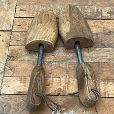 Vintage Shoe Trees Wooden Shoe Trees Large Adjustable