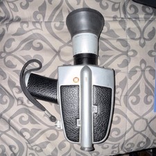 Bauer C1M Super Non Reflex Super 8 Movie Camera Black Silver with Case Manual