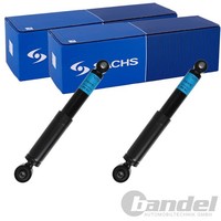 2X Sachs Gasdruck StoßDÄMpfer Hinten Passend FÜR KIA Soul | 314 944