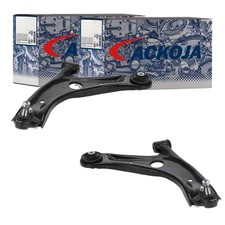 2X ACKOJA QUERLENKER STAHLBLECH VORNE LINKS RECHTS passend für TOYOTA YARIS 