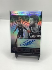 2021 Panini Illusions Chimezie Metu San Antonio Spurs Trophy Collection Auto