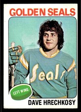 1975-76 Topps Dave Hrechkosy #156 - California Golden Seals