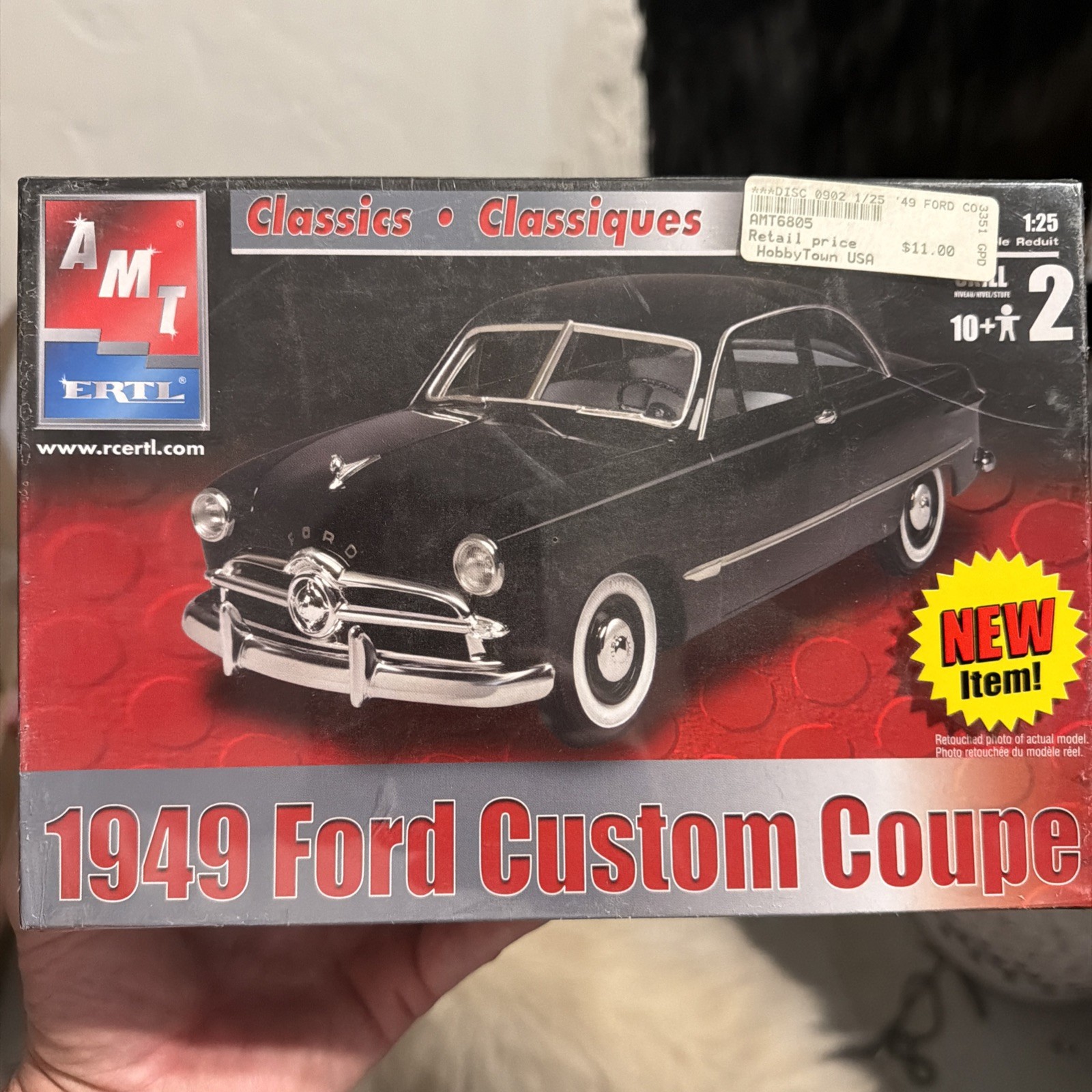 AMT ERTL 1:25 Car Kit 1949 Ford Custom Coupe Classics Factory Sealed | eBay