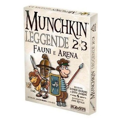 Munchkin Legends 2 E 3 - Faune E Arena