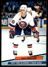 1992-93 Ultra ! Brian Mullen New York Islanders #348