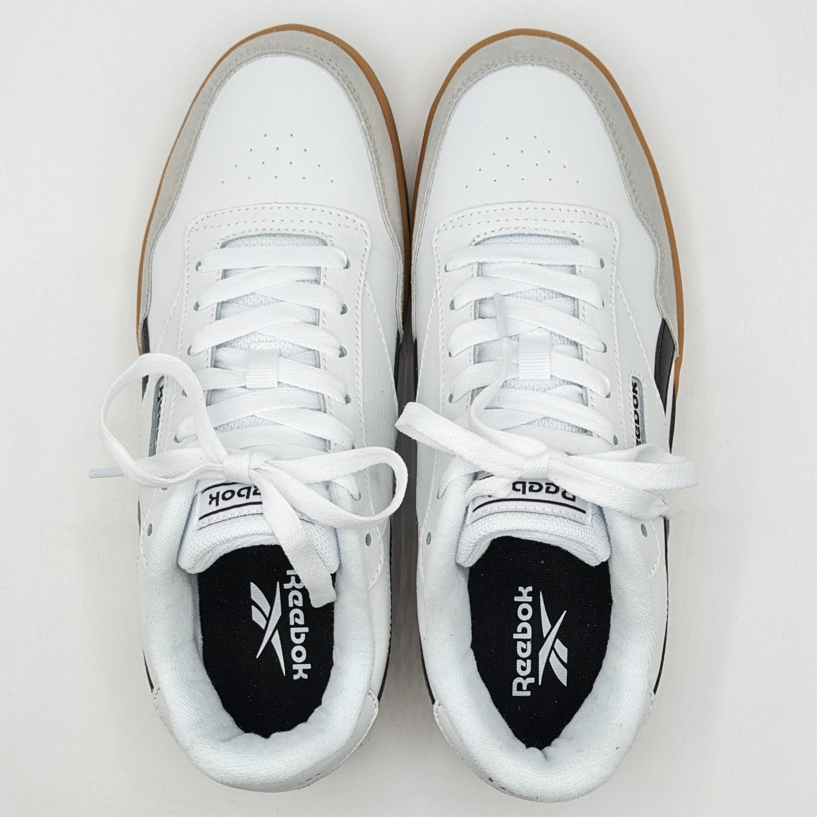 Reebok "Club C" Women's Leather with Gum Sole Athletic Tennis Shoes (White) NEW thumbnail 17