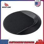 WOLFLINE Motorcycle Side Kickstand Coaster Universal Fit Center Stand Pad Puck