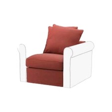 IKEA GRONLID Set Copridivano PER SEZIONE 1 SEDUTA IN TALLMYRA ROSSO CHIARO 205.008.79