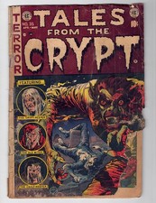 TALES FROM THE CRYPT #35 0,5 COPERTINA CLASSICA EC COMICS 1953 PAGINE BIANCO SPORCO