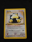 Pokemon TCG Snorlax 1st Edition Rare Pokemon Jungle 27/64
