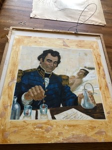 TODAY'S HEALTH MAGAZINE ORIGINAL COVER ART PAINTING 1962 BEAUMONT