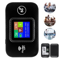 Small Mobile WiFi Router 4G Portable Wireless WiFi Mobile Broadband LCD Display