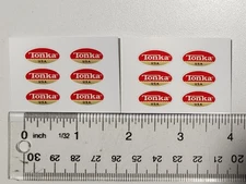 Tiny Tonka Truck Original Oval Sticker Years 1970-1973 Tiny Tonka Logo