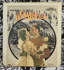 The Charge Of The Light Brigade 1936 CED Videodisc Errol Flynn Classic Film