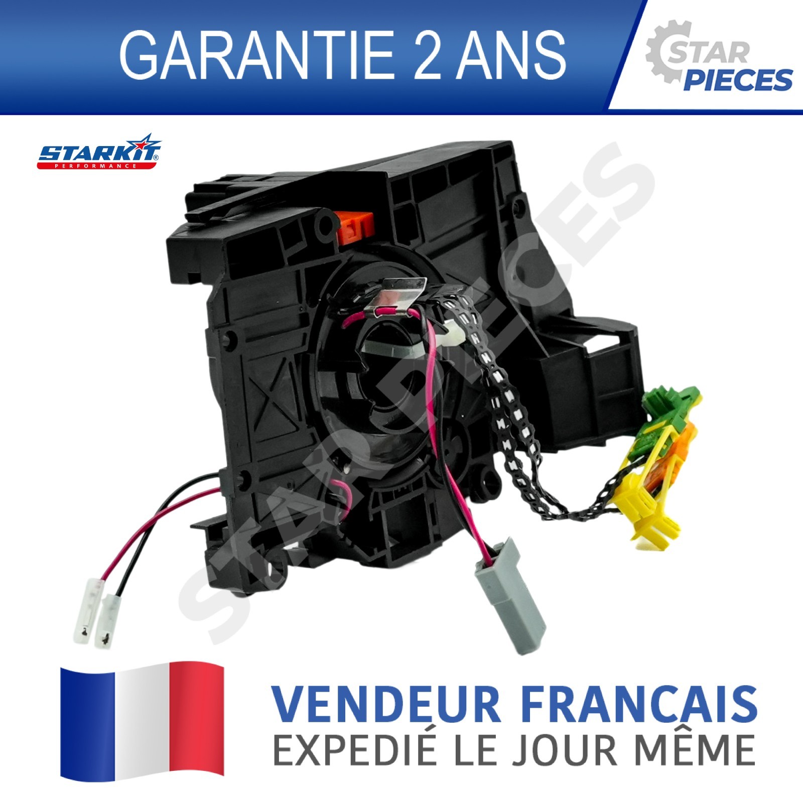 Contacteur de volant Clio 2 haute précision référence 8200204068
