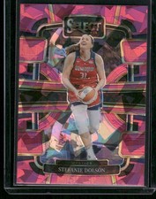 Stefanie Dolson 2024 Panini Select WNBA #9 Prizms Pink Ice Near Mint or Better