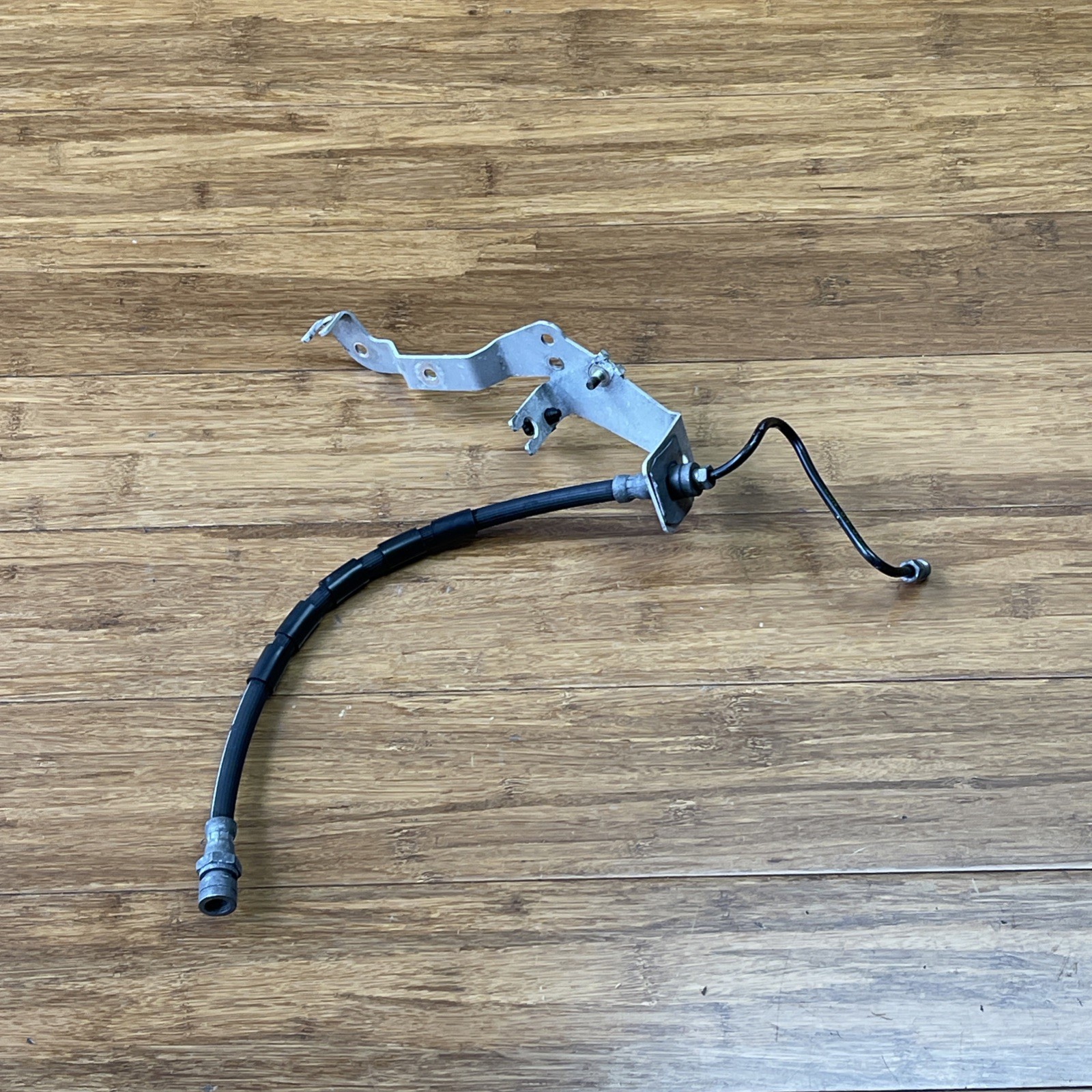 2017-2023 Ferrari Portofino F164 Rear Right Brake Caliper Pipe W/ Bracket OEM
