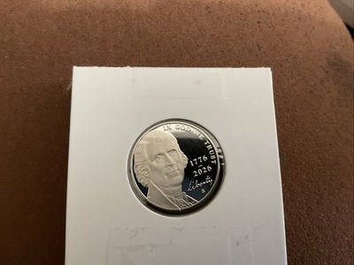 2026-S Proof Semiquincentennial Jefferson Nickel Ultra Cameo - Ready2Ship! -