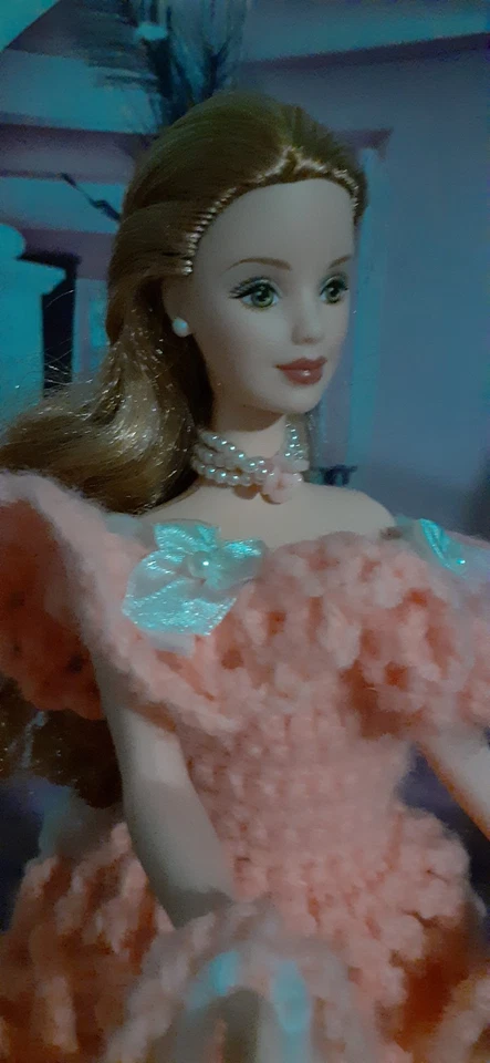 VESTIDO + MUÑECA Ganchillo Hilo Lana Hecho a Mano Foto 4 de 4