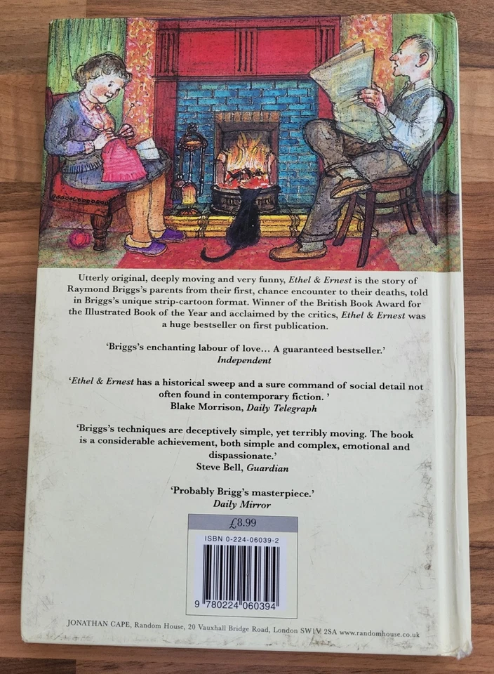 Ethel & Ernest: A True Story SIGNED COPY Raymond Briggs  1999 edition Hardback - Image 4 of 4
