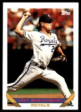 Jeff Montgomery 1993 Topps #130 Royals MLB READ FREE SHIPPING AutographDen