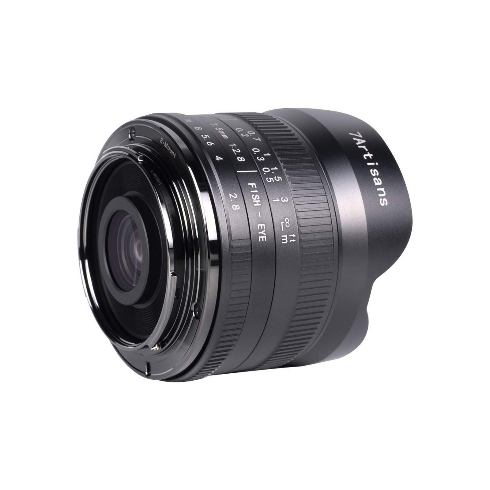 7artisans 7.5mm F2.8 II Fisheye Lens APS-C 190° Ultra Wide Angle Manual Fix