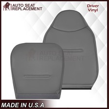 2002 2003 2004 2005 2006 2007 For Ford Work Truck Driver Vinyl Seat Covers Gray