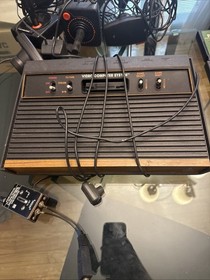 Atari 2600 Vintage Console with Pong ControllersCX-2600 - Untested