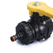 Ibc Serbatoio Rubinetto 60mm Grezzo Filo Montaggio 1000 Litro Acqua Contenitore